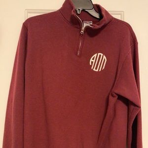 AOII quarter zip sweatshirt